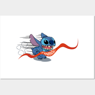 run stitch Posters and Art